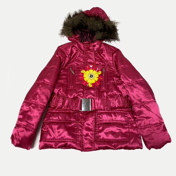 Dollhouse Pink Puffer Coat
